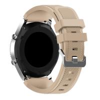Silikoni Watch Band, Samsung Gear S3 Frontierille & Kestävän & Kestävä, enemmän värejä valinta, 20mm, Pituus N. 9 tuuma, Myymät PC