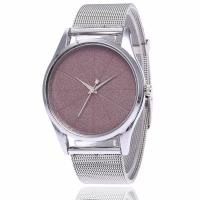Unisex Wrist Watch Stainless Steel with zinc alloy dial & Glass plated Sold By PC