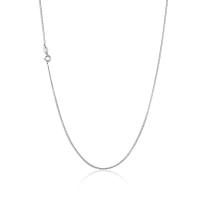 925 Sterling Silver Necklace Chain Brass & Unisex & twist oval chain 1.20mm Sold By PC