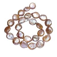 Bulvių išauginti gėlavandenių perlų karoliukai, Gėlo vandens perlų, Bulvė, natūralus, 13-14mm, Skylė:Apytiksliai 1mm, Parduota už Apytiksliai 16 Inch Strand