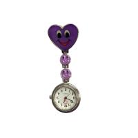 Pocket Watch Zinc Alloy with Glass Cartoon plated cute & for woman & enamel lead & cadmium free Sold By PC