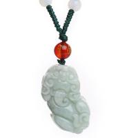 Jadeite Pendant, 32x18mm, Hole:Approx 1-2mm, Sold By PC