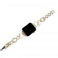 Zinc Alloy Watch Band plated for Apple Watch & with rhinestone Length Approx 7  Sold By PC