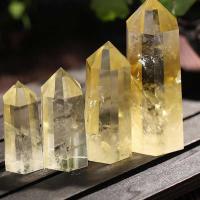 Citrine Point Decoration yellow 50-70mm Sold By PC
