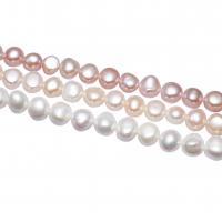 Barock odlad sötvattenspärla pärlor, Freshwater Pearl, Nuggets, naturlig, fler färger för val, 10-11mm, Hål:Ca 0.8mm, Såld Per 15.5 inch Strand