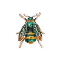 Zinc Alloy Brooches Insect plated for woman lead & cadmium free Sold By PC
