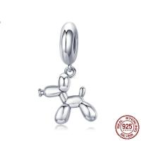 Thailand Sterling Silver Pendants Dog without troll Approx 4.5-5mm Sold By PC