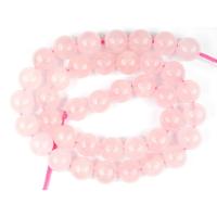 Quarz Perle, verschiedene Größen vorhanden, Rosa, 10SträngeStrang/Menge, verkauft von Menge