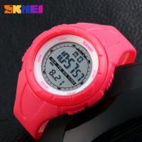 SKmei® 1025 Unisex Jewelry Watch Silicone with Plastic & Stainless Steel 50M waterproof & adjustable & LED Approx 8.6 Inch Sold By PC