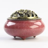Traditional Ceramic Inserted Burner Incense Seat Porcelain purify the air Sold By PC