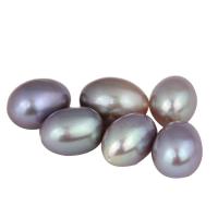 Cultured Half Drilled Freshwater Pearl Beads Rice natural half-drilled 8-8.5 Approx 0.8mm Sold By Bag
