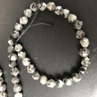 Natural Labradorite Beads polished DIY & faceted white 8MM Approx Sold Per Approx 15 Inch Strand