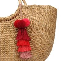 Plush Bag Pendant Tassel 260mm Sold By Strand