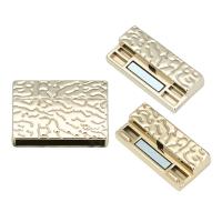 Tibetan Style Magnetic Clasp, plated, durable, golden, lead & cadmium free, Inner Diameter:Approx 30mm, 5PCs/Bag, Sold By Bag