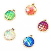 Resin Tibetan Style Pendants, with Resin, gold color plated, different styles for choice, nickel, lead & cadmium free, Hole:Approx 2mm, 2Bags/Lot, 10PCs/Bag, Sold By Lot