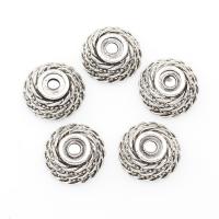 Zinc Alloy Bead Cap antique silver color plated nickel lead & cadmium free 15*7mm Approx 2mm  Sold By Lot