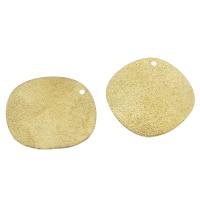 Brass Jewelry Pendants Zinc Alloy frosted gold nickel lead & cadmium free 25*1mm Approx 1mm Approx Sold By Bag