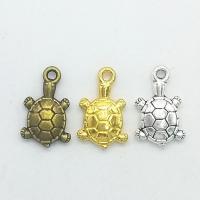 Zinc Alloy Animal Pendants Turtle plated nickel lead & cadmium free Approx 2mm Sold By Bag
