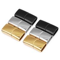Stainless Steel Magnetic Clasp Rectangle 10*5mm Sold By PC
