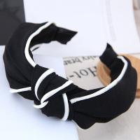 Hair Bands Cloth fashion jewelry & for woman white and black 135*130mm Sold By PC