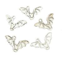 Tibetan Style Animal Pendants, Bat, antique silver color plated, nickel, lead & cadmium free, 23x15x3mm, Hole:Approx 2mm, Approx 666PCs/Bag, Sold By Bag