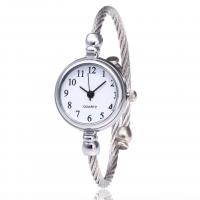 Women Watch Bracelet Zinc Alloy plated & for woman nickel lead & cadmium free Length 9 Inch Sold By PC