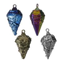Dragon Veins Agate Pendant colorful plated nickel lead & cadmium free Approx 3mm Sold By PC