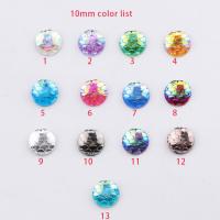 Resin Rhinestone Sticker fashion jewelry & for woman Sold By Bag