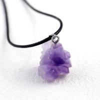 Crystal Necklace fashion jewelry & for woman Violet Opal 20-35mm Sold Per Approx 17.7 Inch Strand