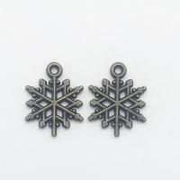 Zinc Alloy Pendants Snowflake antique bronze color plated nickel lead & cadmium free Approx 1mm Sold By Bag