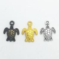 Zinc Alloy Animal Pendants Turtle plated nickel lead & cadmium free Sold By Bag