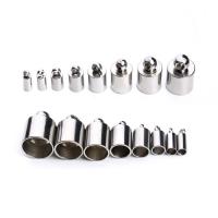 Stainless Steel Tips & with end cap Sold By Bag