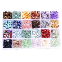 Gemstone Chips Natural Stone with Plastic plated environment-friendly package 4-8mm Sold By Box