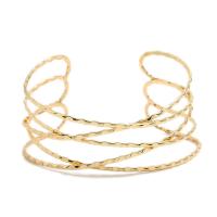 Zinc Alloy Cuff Bangle fashion jewelry & for woman nickel lead & cadmium free Sold By Pair