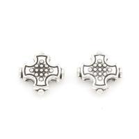Zinc Alloy Jewelry Beads antique silver color plated nickel lead & cadmium free 12*4mm Approx 1mm Approx Sold By Bag