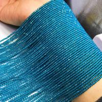 Spinel Bead, poleret, du kan DIY & facetteret, syre blå, 2-2.5mm, Ca. 190pc'er/Strand, Solgt Per Ca. 15 inch Strand