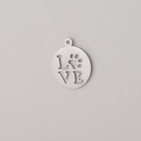 Stainless Steel Pendants plated DIY & hollow 24*28mm Approx 2mm Sold By Lot