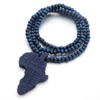 Hemu Beads Necklace with Nylon Cord fashion jewelry & Unisex Sold Per Approx 35.4 Inch Strand