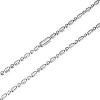 Titantium acciaio catena collana, gioielli di moda & formato differente per scelta, Venduto da PC