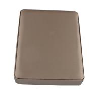 Pap halskæde kasse, med Velveteen, Rektangel, brun, 225x175x35mm, Solgt af PC