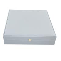 boîtes à collier en carton, avec Éponge & velours de coton, rectangle, plus de couleurs à choisir, 187x190x40mm, Vendu par PC