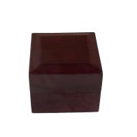 Caja de joyería multifuncional, madera, con Esponja & Pana, marrón, 75.50x75.50x61mm, Vendido por UD