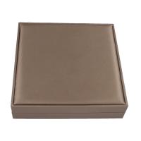 قلادة صندوق من الورق المقوى, كرتون, مع إسفنج & ملابس مخملية, سكواريديلي, المزيد من الألوان للاختيار, 188x188x40mm, تباع بواسطة PC