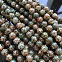 Agate Beads Round polished Approx 1mm Sold By Strand