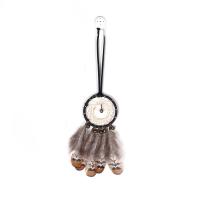 Fashion Dream Catcher Iron with Cotton Thread & Feather handmade nickel lead & cadmium free 280mm Sold By PC