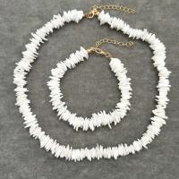 Shell Jewelry Sets fashion jewelry & for woman 40+5cmuff0c16+5cm Length Approx 15.7 Inch Sold By Set