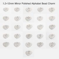 Pendientes Corazón de acero inoxidable, 12 piezas, más colores para la opción, 1.2x12mm, agujero:aproximado 1mm, 26PCs/Set, Vendido por Set