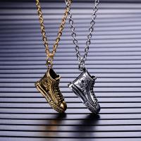 Stainless Steel Pendants Shoes plated fashion jewelry Sold By PC