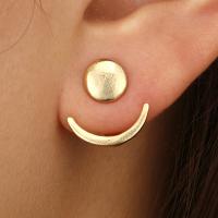 Zinc Alloy Split Earring stainless steel post pin plated for woman nickel lead & cadmium free Sold By Pair