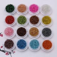 Silver Lined Glass Seed Beads Seedbead silver-lined nickel lead & cadmium free Sold By Bag